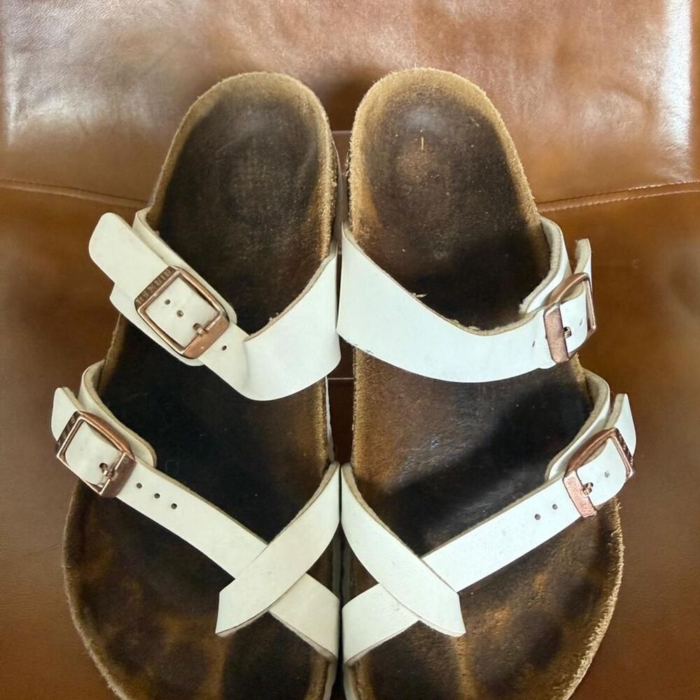 Birkenstock Women's White Sandals